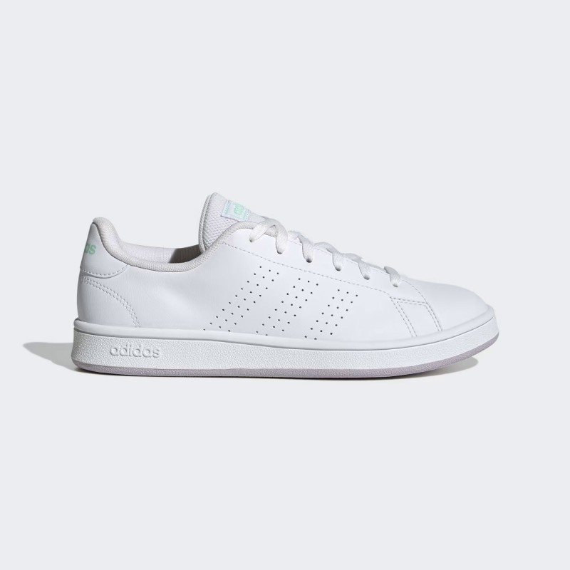 حذاء اديداس ادفانتج بيس للرجال لون أبيض- adidas Mens' Advantage Base Shoes - White