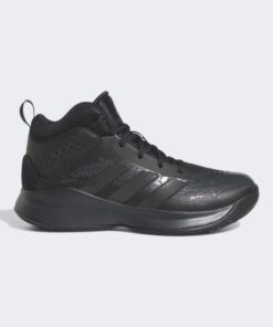 adidas Unisex' Cross Em Up 5 Wide Shoes - Black- حذاء اديداس كروس اي ام اب 5 وايد للجنسين لون أسود