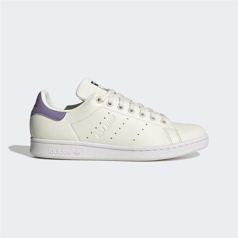 adidas Womens' Stan Smith Shoes - White- حذاء اديداس ستان سميث للنساء لون أوفوايت