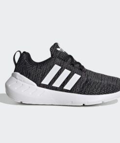 adidas Kids' Swift 22 Shoes – Black -  حذاء اديداس سويفت 22 للأطفال لون أسود وأبيض