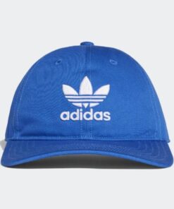 adidas Unisex' Originals Trefoil Classic Cap - Blue- طاقية اديداس تريفول كلاسيك للجنسين لون ازرق