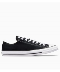 Converse Chuck Taylor All Star Ox Unisex Shoes - حذاء كونفرس شانك تايلور اول ستار للجنسين لون أسود وأبيض