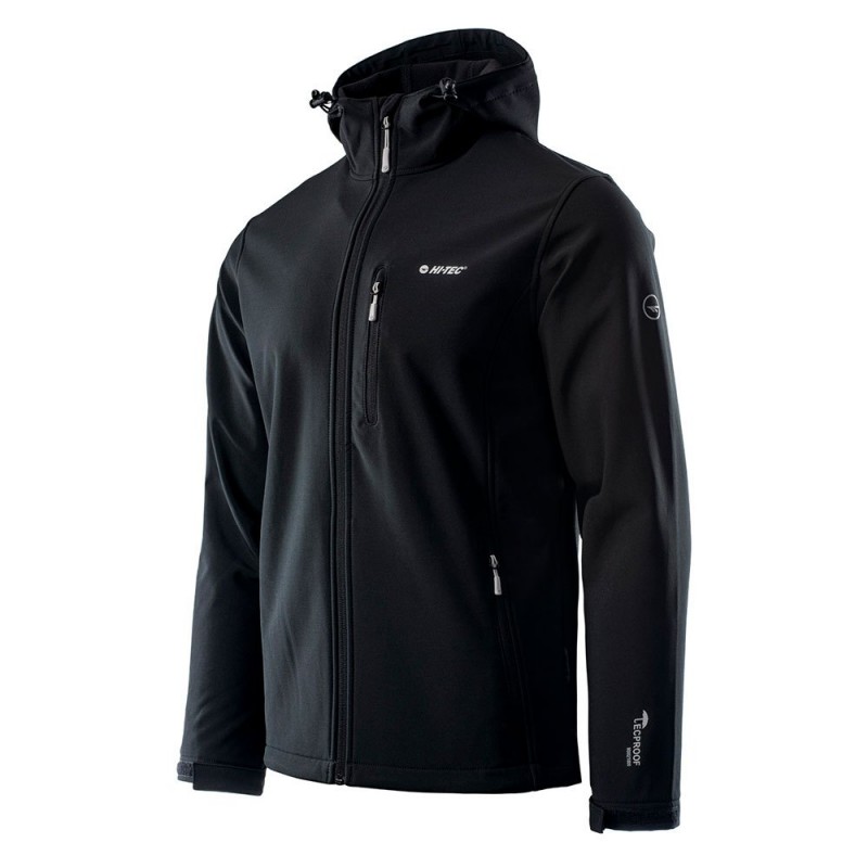 Hi-Tec Mens' Caen Jacket  جاكيت هاي تك كين للرجال لون أسود