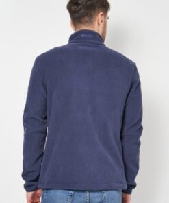 Hi-Tec Men's Henis Full Zip Fleece Jacket  جاكيت هاي-تيك هنس فل فليس للرجال لون أزرق
