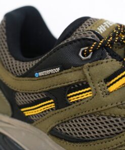 Hi-Tec Ravus Vent Lite Low Wp Shoes  حذاء هاي-تيك رافوس فينت لايت لو وتر بروف المضاد للماء لون زيتي