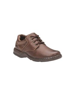 Hush Puppeis Men's Casual Medic Leather Shoes - حذاء هاش بابيز رسمي جلد للرجال لون بني