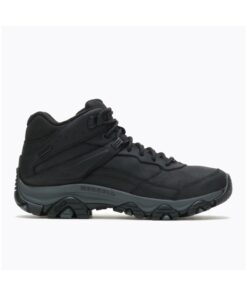 Merrell Men's Moab Adventure 3 Mid WP Shoes - حذاء ميريل مواب أدفنتشر 3 ميد ووتر بروف للرجال لون أسود