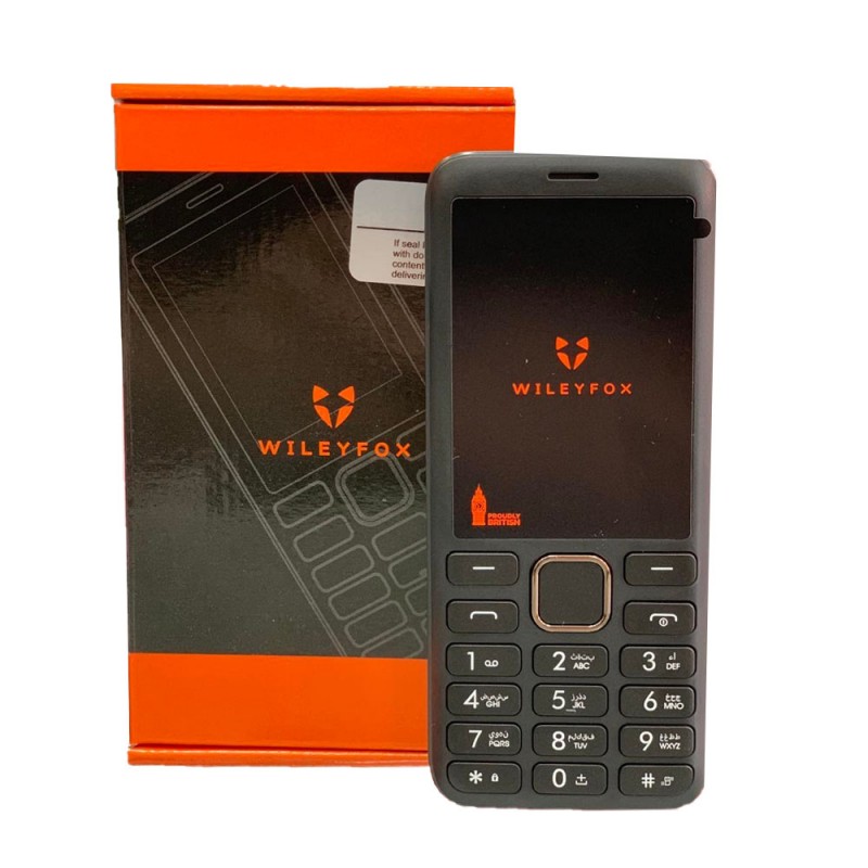 MOBILE Wileyfox K3 (2SIM)16 GB & 4G RAM BLACK كبسات كفالة سنة