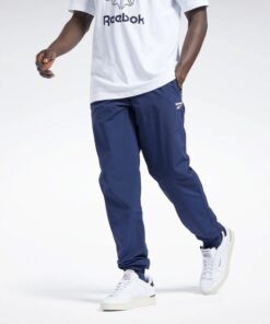 Reebok Mens' Classic Vector Track Pants بنطلون ريبوك للرجال لون أزرق