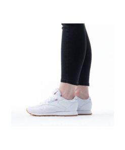 Reebok Classic Leather Shoes - حذاء ريبوك كلاسيك جلد لون أبيض