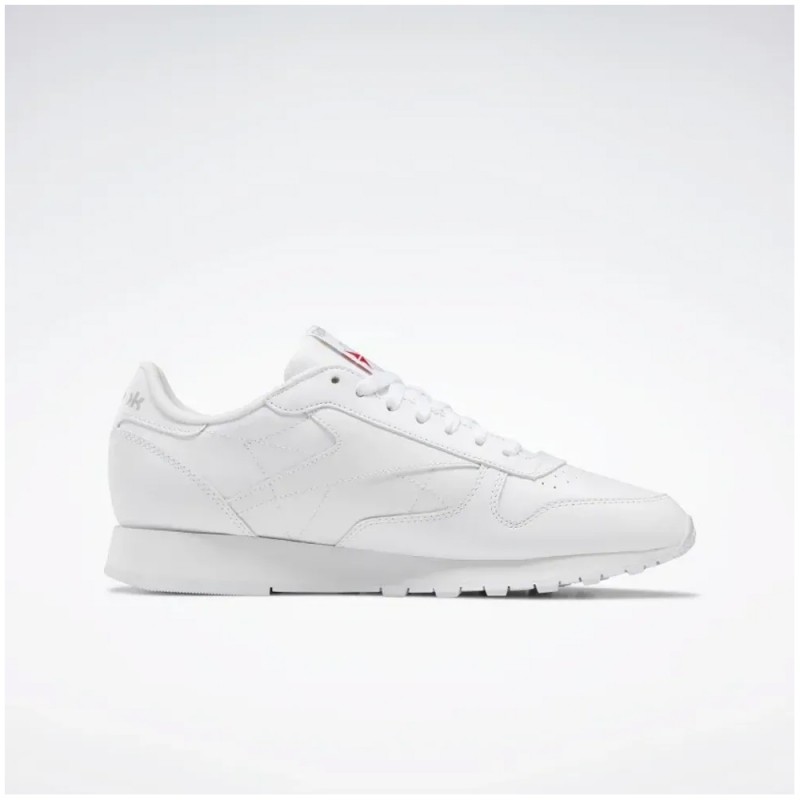 Reebok Unisex Classic Leather Shoes - حذاء ريبوك كلاسيك جلد للجنسين لون أبيض