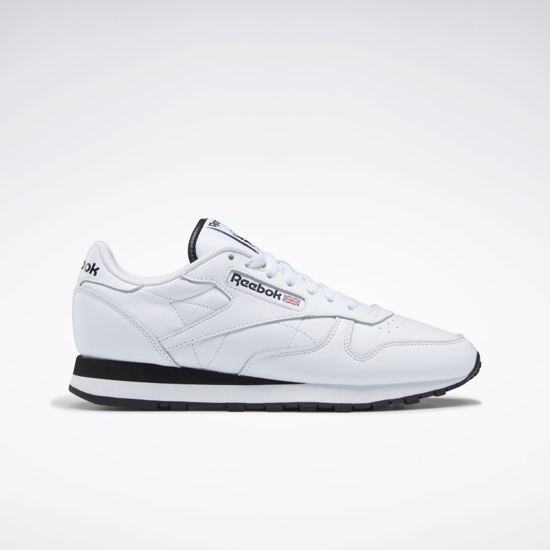 Reebok Unisex Classic Leather Shoes- حذاء ريبوك كلاسيك ليذر للجنسين لون أبيض