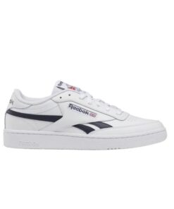 Reebok Men's Club C Revenge Shoes - حذاء ريبوك كلوب سي ريفينج للرجال لون أبيض وكحلي