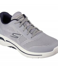 Skechers Men's GOwalk Arch Fit Shoes - حذاء سكيتشرز جو ووك آرتش فيت للرجال لون رمادي