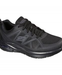 Skechers Men's Work: Arch Fit SR - Axtell Shoes  - حذاء سكيتشرز ورك: ارتش فيت اس ار- اكستل للرجال لون أسود