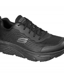 Skechers Men's Work Relaxed Fit: Max Cushioning Elite SR – Rytas Shoes - حذاء سكيتشرز ريلاكس فيت: ماكس كوشين ايليت اس ار للرجال لون أسود
