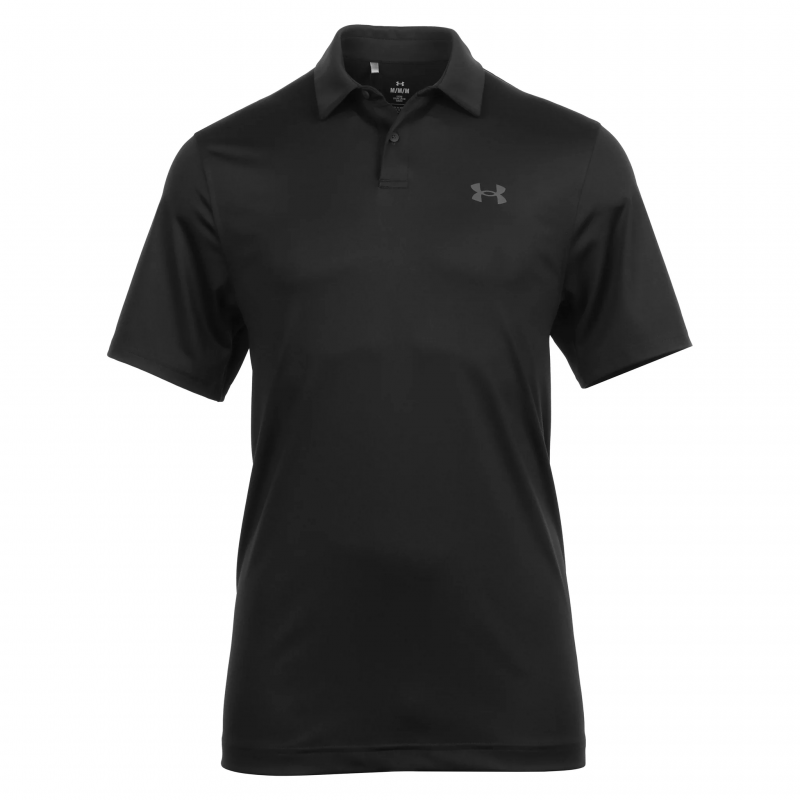 Under Armour Men's Golf T2G T-shirt-تيشيرت اندر ارمور بولو جولف تي 2 للرجال لون اسود