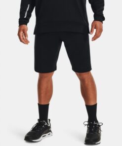 Under Armour Men's Terry Shorts - شورت أندر آرمر تيري للرجال لون أسود