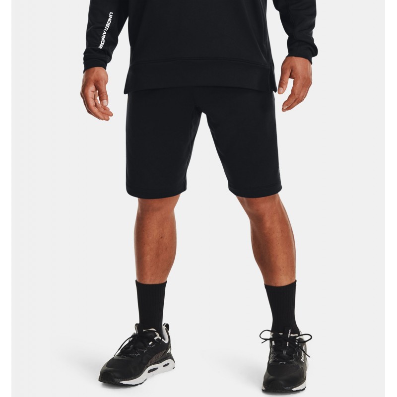 Under Armour Men's Terry Shorts - شورت أندر آرمر تيري للرجال لون أسود
