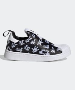 حذاء الأطفال سوبر ستار 360 من أديداس لون أسود للجنسين ADIDAS SUPERSTAR 360 SHOES