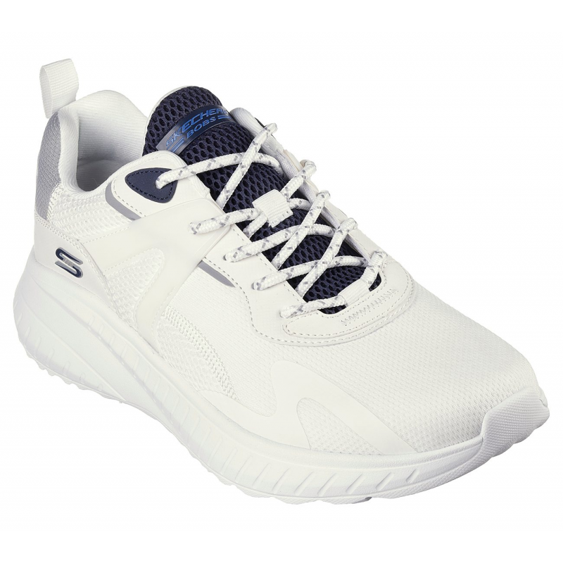 حذاء سكيتشرز بوبس سكواد كياس للرجال لون أبيض ونعل أبيض - Skechers Men's Bobs Squad Chaos Shoes