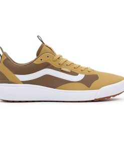 حذاء فانز ألترا رينج اكسو للجنسين لون ذهبي ونعل أبيض- Vans Unisex' Ultrarange Exo Mustard Gold/true White Shoes