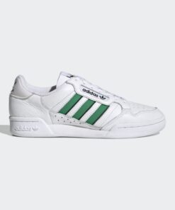 حذاء كونتيننتال 80 من اديداس للرجال حذاء رياضي لون أبيض adidas CONTINENTAL 80 STRIPES SHOES
