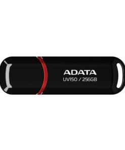 فلاش ميموري من ايه داتا سعة 256 جيجا- ADATA 256GB UV150 DashDrive Slim Bevelled USB Flash Drive