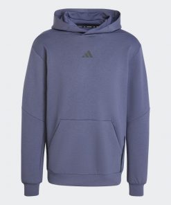 adidas Mens' Designed for Training Hoodie - Blue- هودي اديداس ديزايند فور ترينيغ للرجال لون أزرق