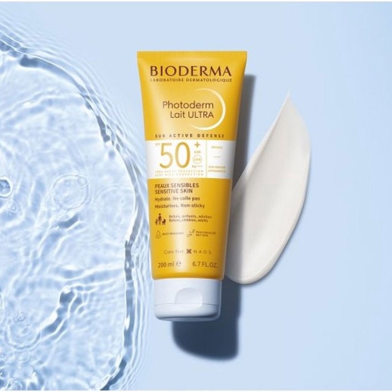 Bioderma Photoderm Lait ULTRA SPF 50+ for sensitive skin 200 ml - واقي شمس للبشرة الحساسة فوتودرم ماكس من بيوديرما 200 مل