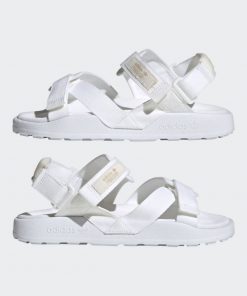 adidas ADILETTE ADVENTURE SANDALS صندل ستاتي لون أبيض
