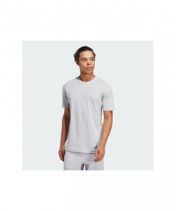 adidas Mens' Yoga Training Tee - Grey