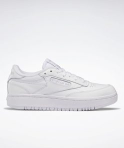 Reebok Women's Club C Double shoes- حذاء ريبوك كلوب سي دبل للنساء لون أبيض