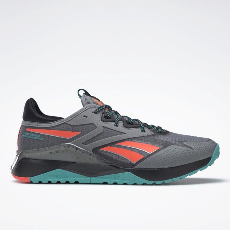 Reebok Men's Nano X2 TR Adventure Training Shoes - حذاء ريبوك نانو اكس 2 ادفينشور تي ار للرجال لون رمادي
