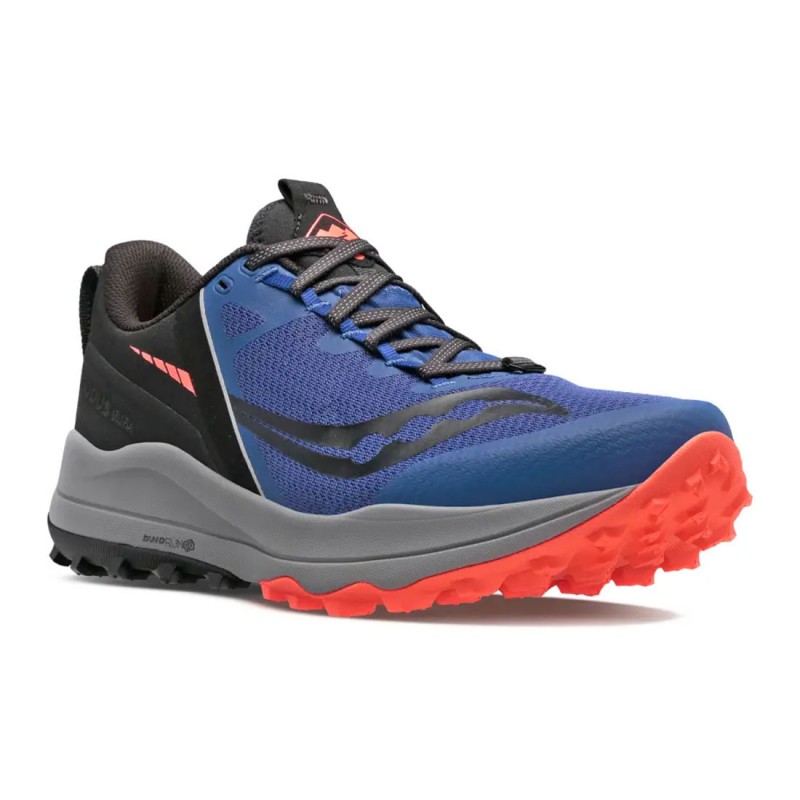 Saucony Men's XODUS ULTRA Shoes - حذاء ساكوني زودوس الترا للرجال لون أزرق وأسود