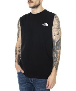 The North Face Men's Simple Dome Tank - بلوزة حفر ذا نورث فيس سيمبل دوم تانك للرجال لون أسود