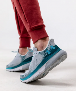 Under Armour Men's HOVR™ Turbulence 2 Running Shoes - حذاء أندر آرمر هوفر تيربيولانس 2 للرجال لون رمادي ونعل أبيض