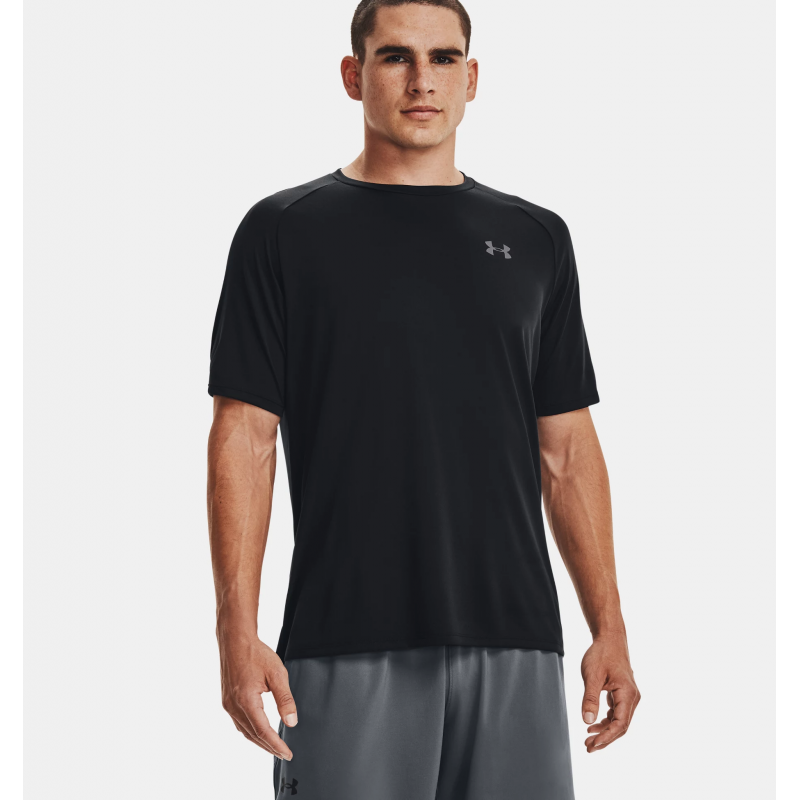 Under Armour Men's UA Tech™ 2.0 Short Sleeve T-Shirt - تيشيرت أندر آرمر تيك 2.0 للرجال لون اسود