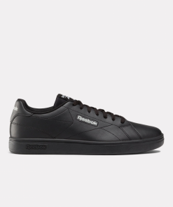 حذاء ريبوك كورت كلين للجنسين لون أسود ونعل أسود - Reebok Unisex' Court Clean Shoes