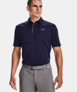 Under Armour Men's Tech Mens Polo Shirt- Navy