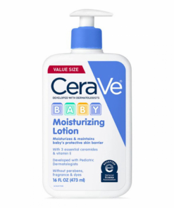 لوشن الأطفال لعناية لطيفة بحمض الهيالورونيك والسيراميد من سيرافي حجم 473 مل-Baby Moisturizing Lotion By CeraVe 473 ML