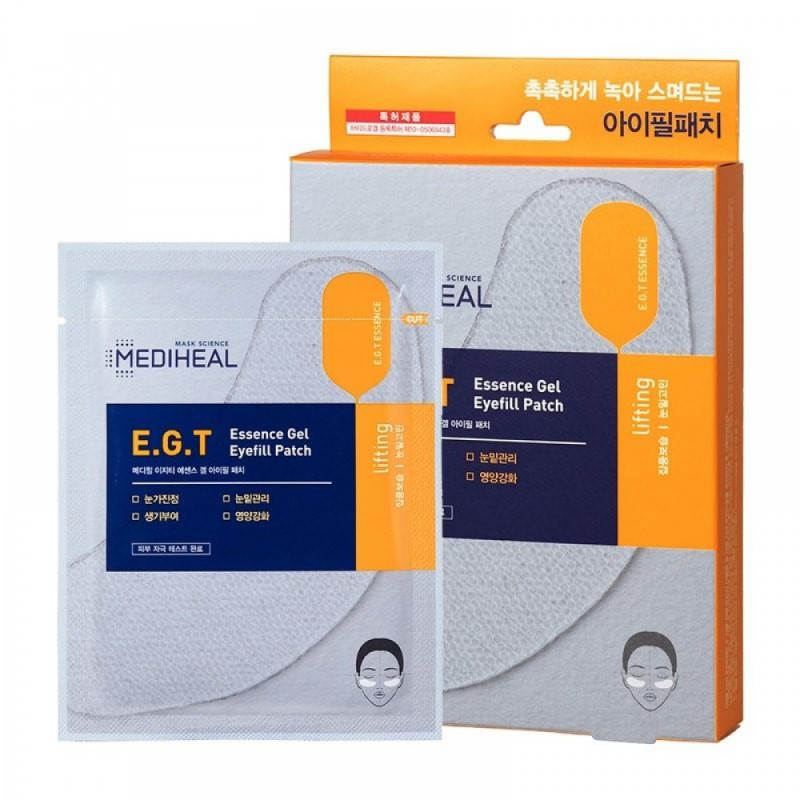 ماسك شرائح تحت العين من ميديهيل 5 قطع -Mediheal E.G.T Essence Gel Eyefill Patch 5 Set