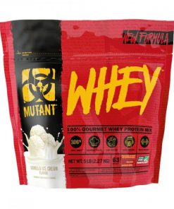 Mutant Whey Protein Powder 2.27kg (61 Servings) Vanilia Ice Cream Flavor