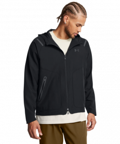 Under Armour Men's Unstoppable Jacket-جاكيت اندر ارمور أنستوببل ليفت تشيست للرجال لون اسود