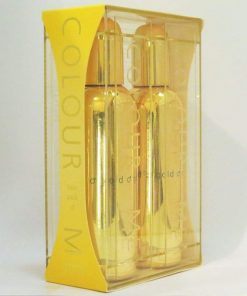 مجموعة عطر جولد  كلر مي للرجال (طقم من قطعتين) من ميلتون لويد 2* 90 مل - Colour Me Gold Yellow EDT By Milton Lloyd For Men 2X90ML