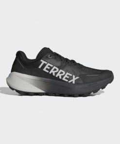 adidas Mens' Terrex Agravic 3 Trail Running Shoes - Black