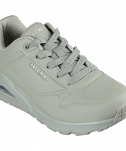 Skechers Women's Uno - Stand On Air Shoes -حذاء سكيتشرز أونو ستاند اون اير للنساء لون زيتي