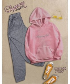 طقم ستاتي فرو قطعتين من شارمي One Size