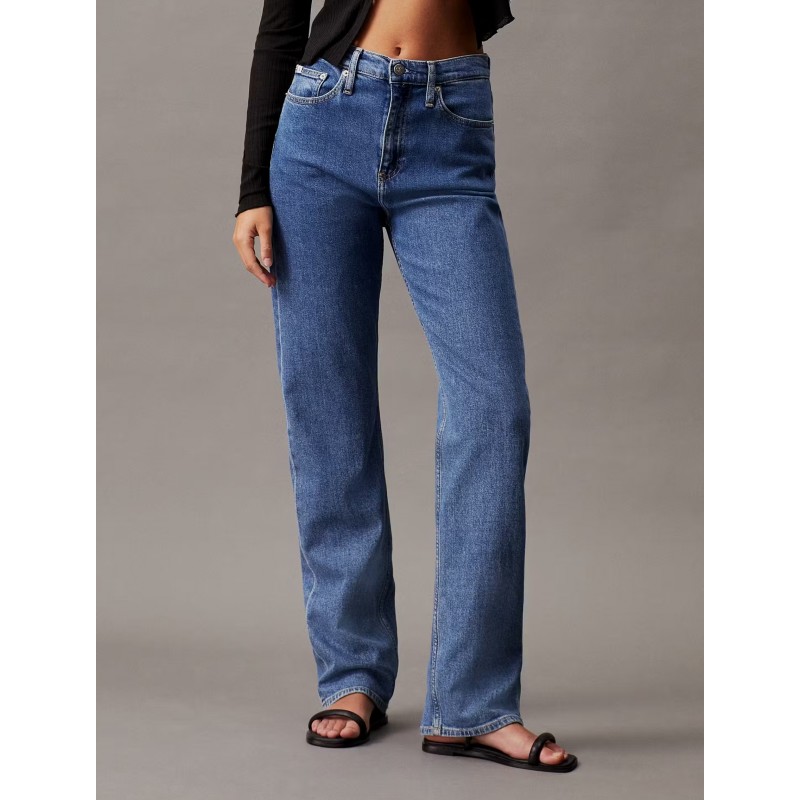 ck High Rise Straight Jeans For Women