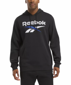 Reebok Men's Identity Big Logo Fleece Hoodie